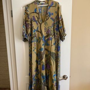 Sustainable Cotton Printed Maxi Dress